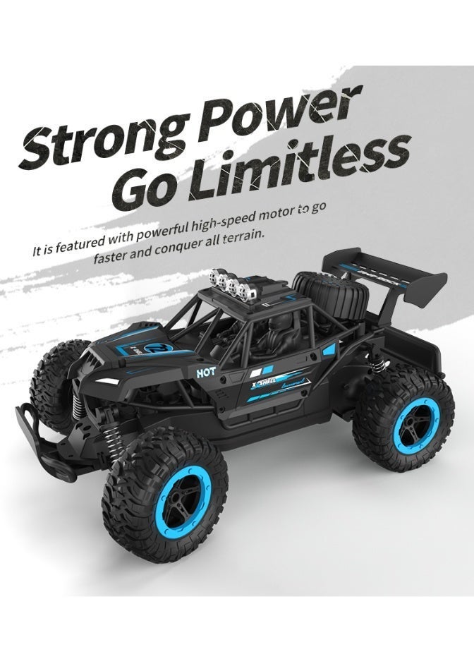 Twisoo 4WD 2.4G RC Car, High-Speed Remote Control Off-Road Vehicle Up to 36 km/h, Shock-Resistant & Water-Resistant Design, Durable Racing Toy for Kids - Image 2